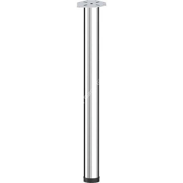 Gürçay Hirdavat Gürçay Masa Ayaği - 60Mm Krom 71Cm 4 Adet