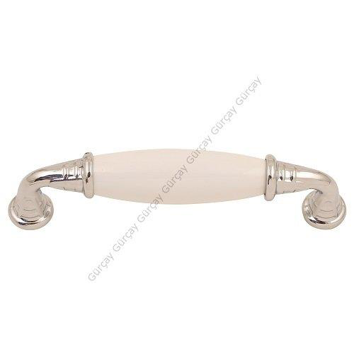 Gürçay Sude Porselen Kulp Krom Düz 96mm (2 Adet) Fiyatı, Yorumları ve Özellikleri
