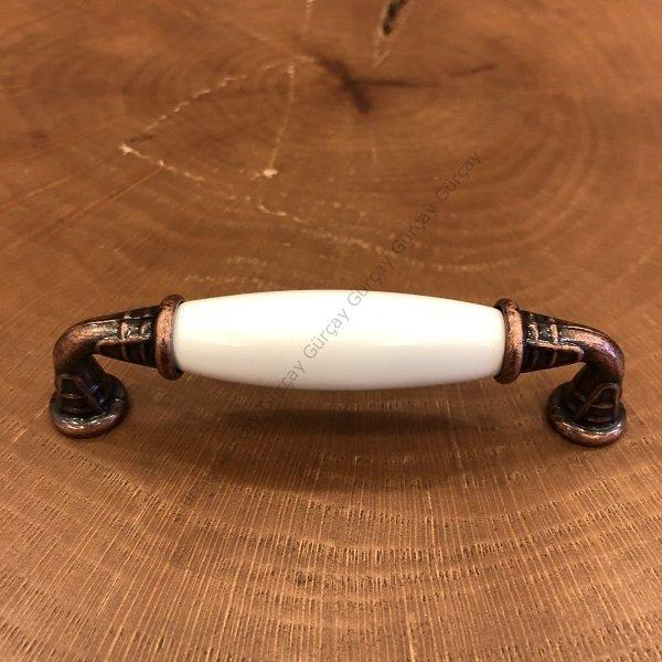 Gürçay Sude Porselen Kulp Bakır Düz 96mm (2 Adet)