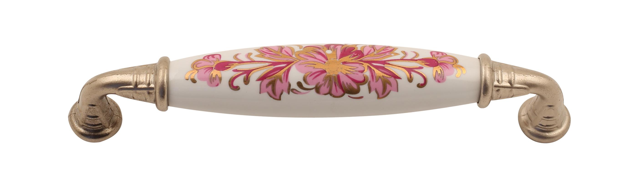 Gürçay Sude Porselen Kulp Saten Pembe Çiçekli 128mm (2 Adet) Gürçay Sude Porselen Kulp Saten Pembe Çiçekli 128mm (2 Adet)