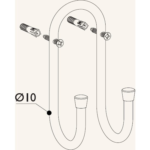 Gürçay Hirdavat Gürçay Süpürge Raket Askisi Çok Amaçli Aski 23.136.02