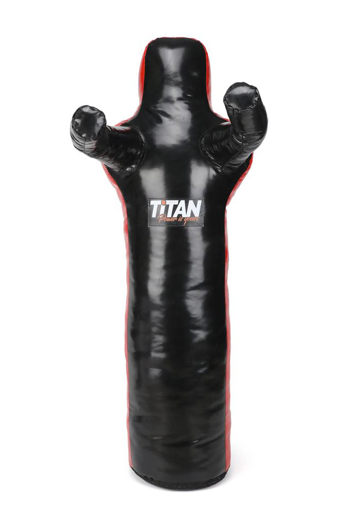 Titan Sport Güreş Antreman Mankeni Kırmızı-Siyah 40 Kğ - 160 Cm Yeni Model