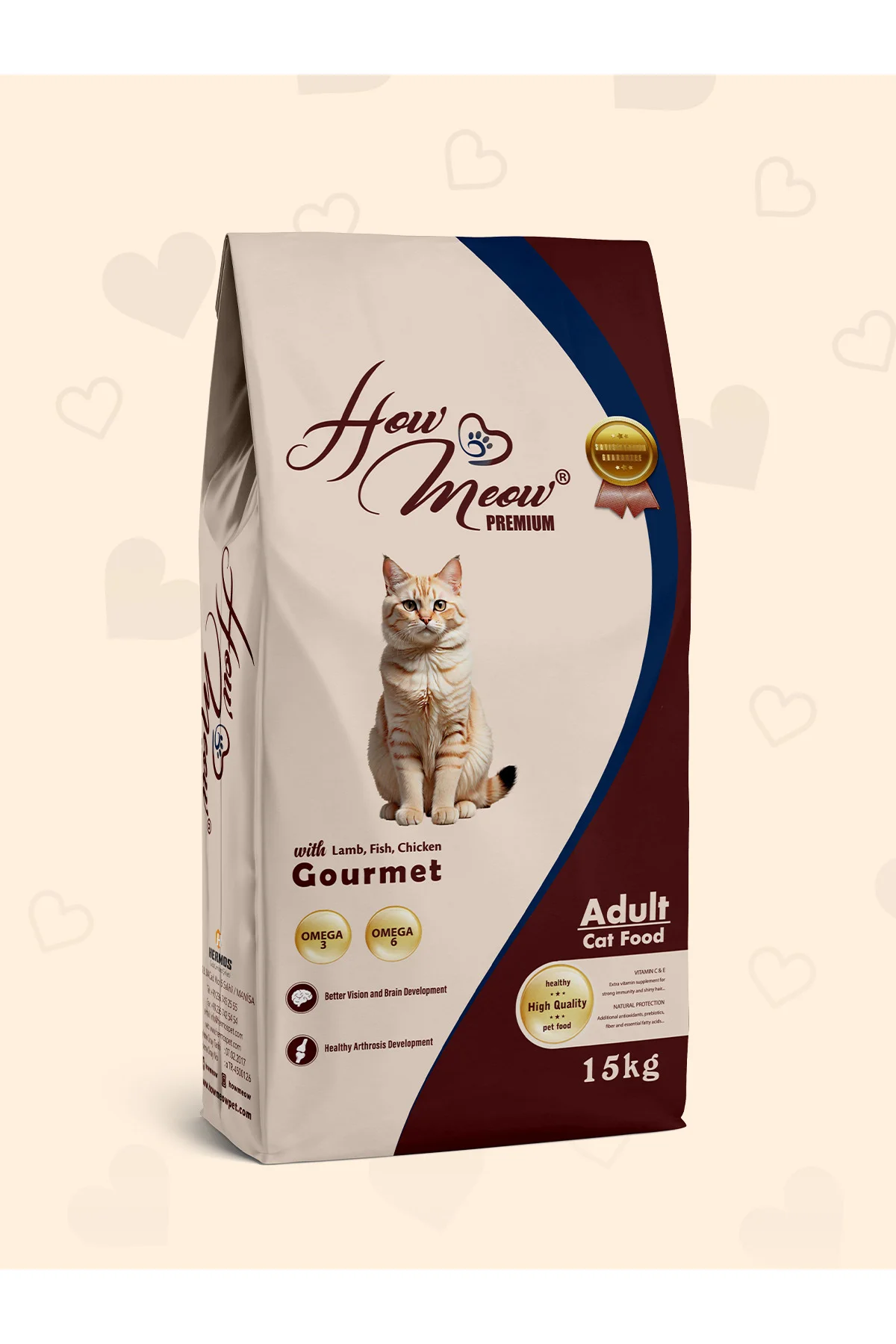 Gurme Aromalı Yetişkin Kedi Maması 15kg