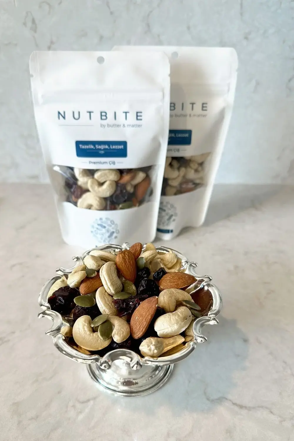 Gurme Mix 200gr - %100 Doğal - Çiğ Kaju, Turna Yemişi, Çiğ Badem,