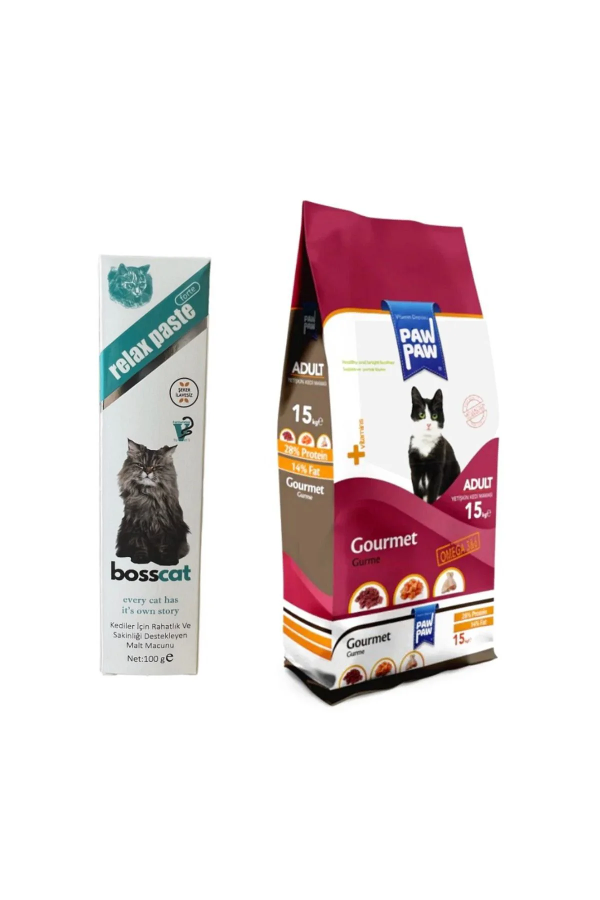Gurmeyetişkin Kedi Maması 15 kg + Destek Malt Gurmeyetişkin Kedi Maması 15 kg + Destek Malt