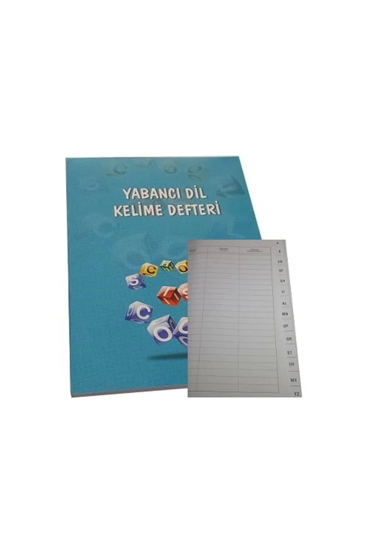 Gürpaş 14*20 Karton Kapak Yabancı Dil Kelime Defteri