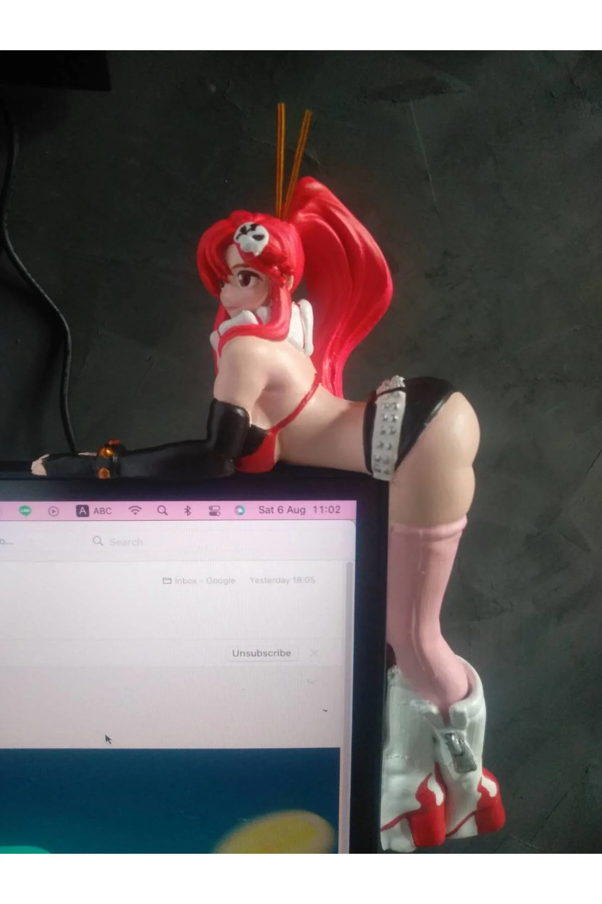 Gurren Lagann Yoko Littner Figür Anime Kız Figür Büyük Boy 25CM