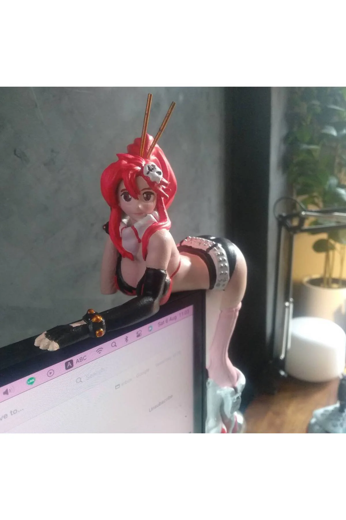 Gurren Lagann Yoko Littner Figür Anime Kız Figür Büyük Boy 25CM