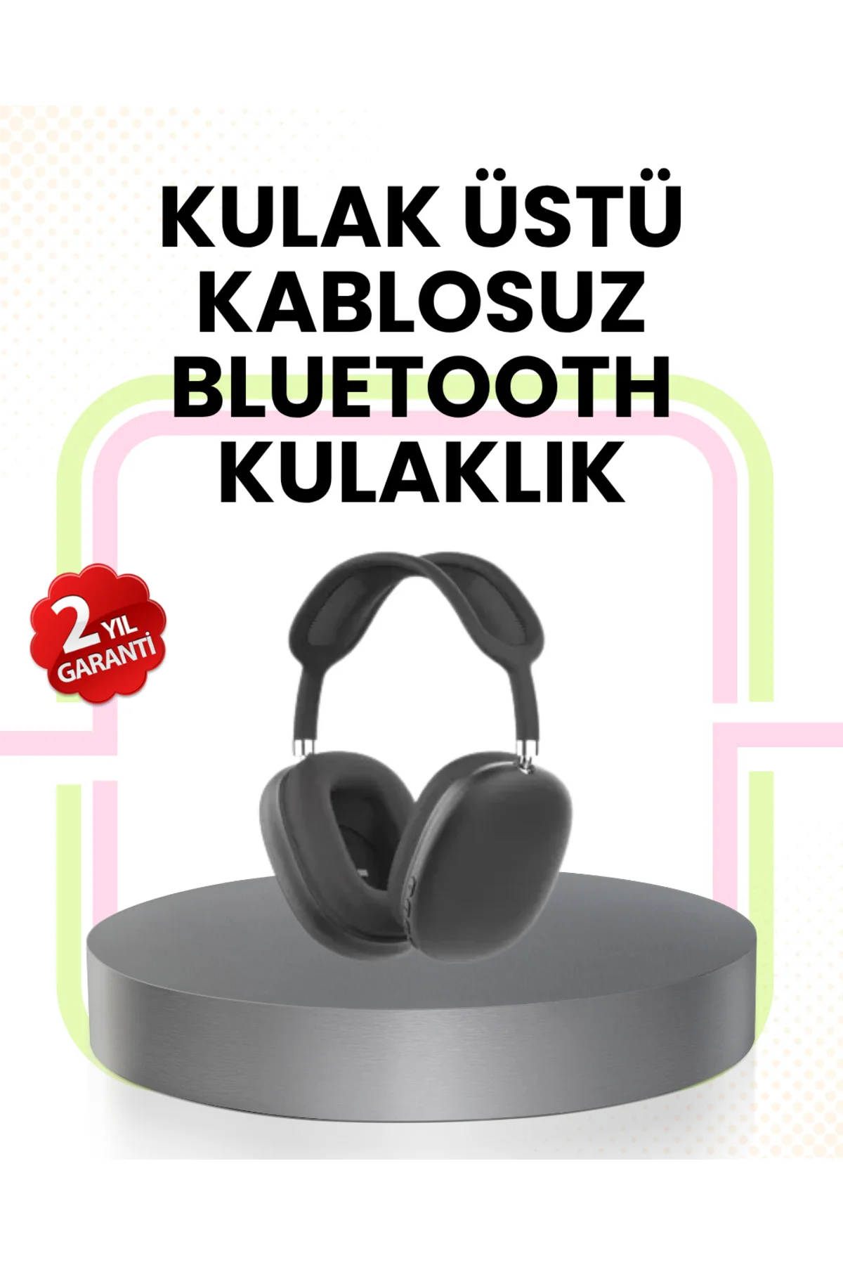 Gürültü Azaltmalı Bluetooth Kulaklık | 5 Saat Kesintisiz Müzik