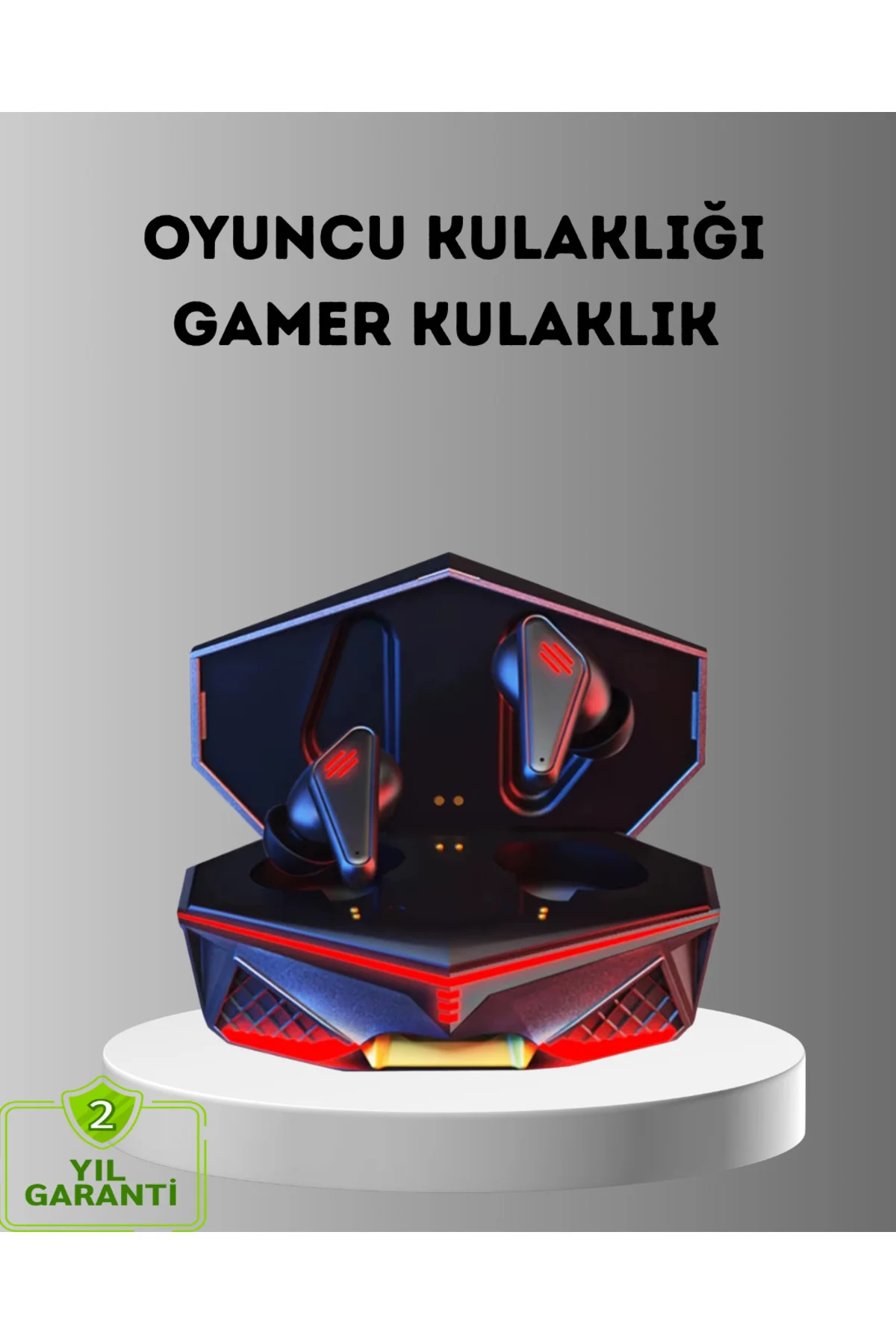 Gürültü Engelleme Özellikli Kablosuz Bluetooth Kulaklık Dokunmatik