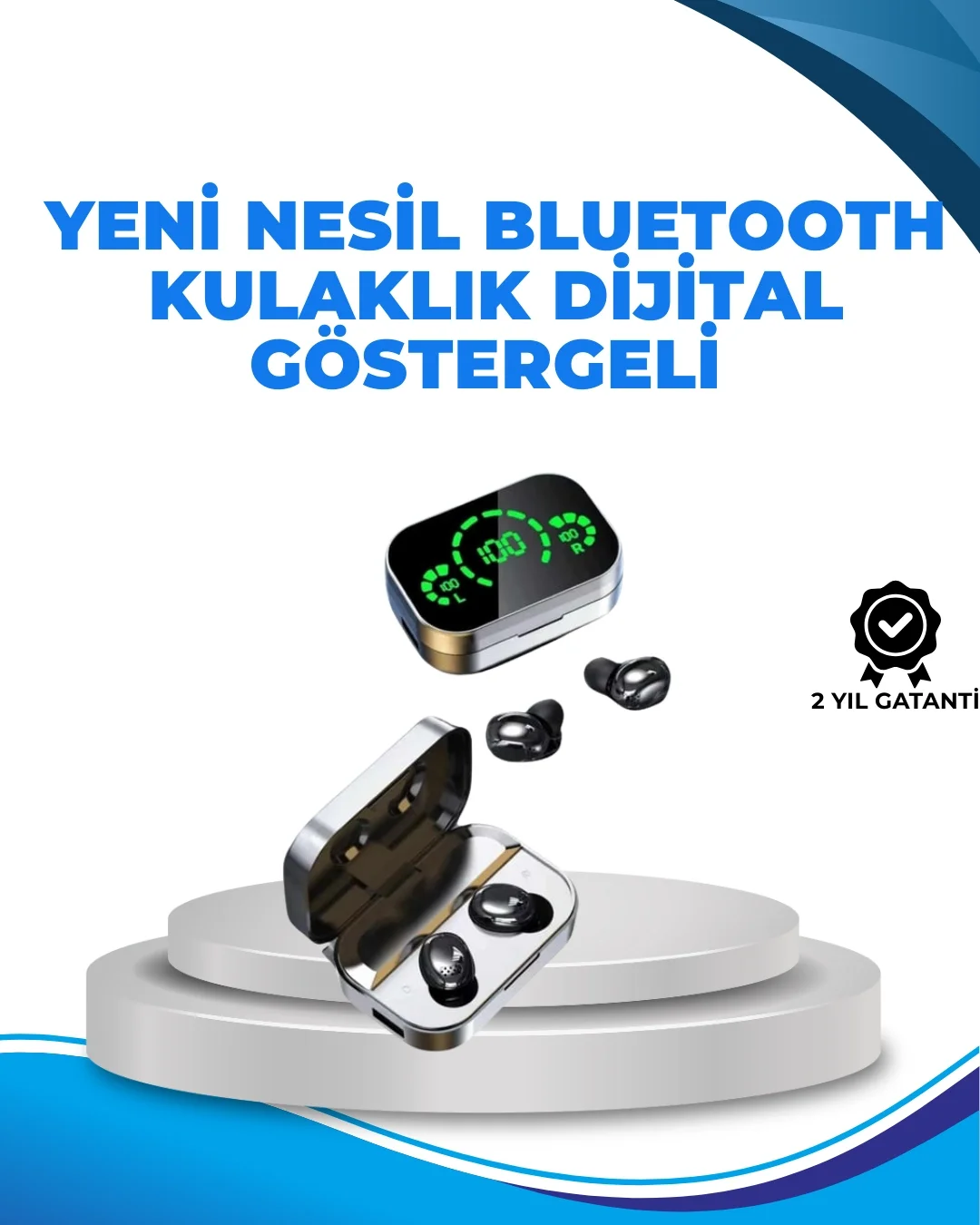 Gürültü Engelleyici Bluetooth Kulaklık – Akıllı Ekranlı, HiFi Ses Kalitesi Fiyatı, Yorumları ve Özellikleri