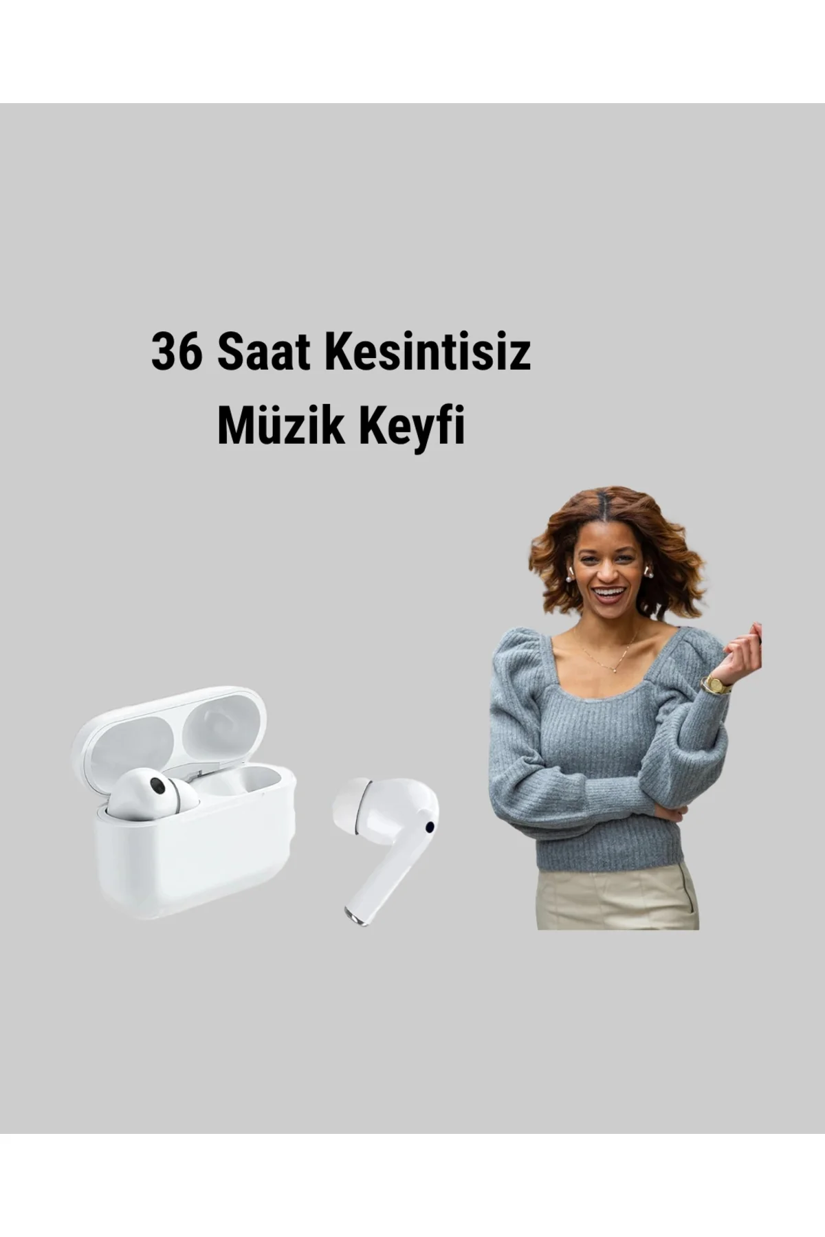 Gürültü Engelleyici Bluetooth Kulaklık – Hızlı Şarj, Derin Bas, Ş