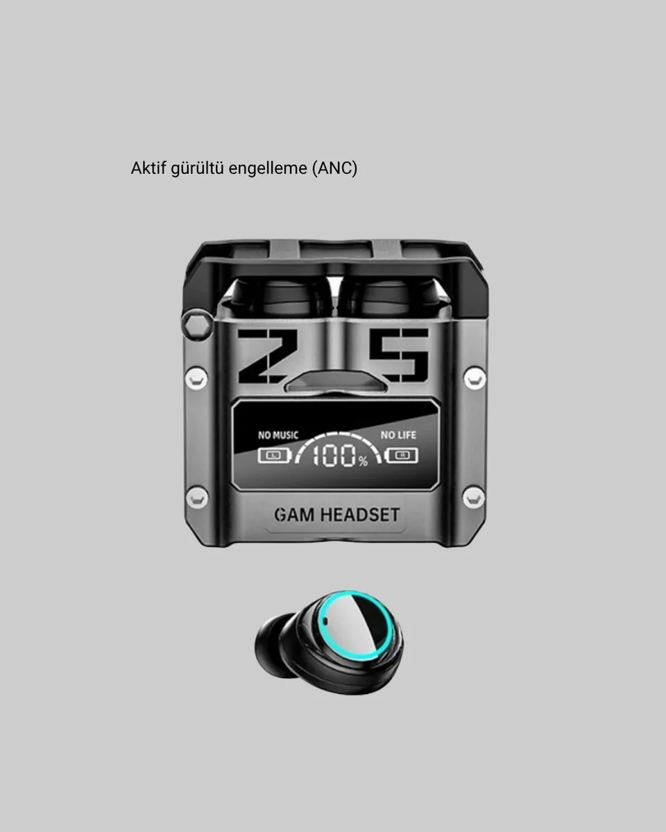 Gürültü Engelleyici Kablosuz Bluetooth Kulaklık – Oyun ve Müzik İçin Ultra HD Ses ve Sessizlik