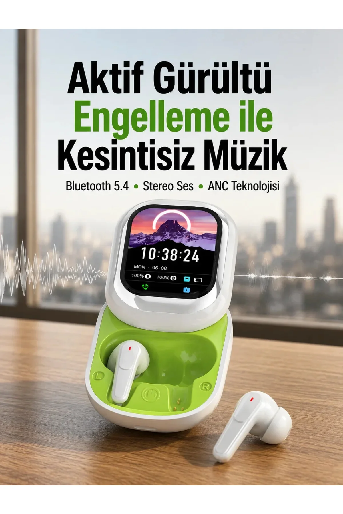 Gürültü Engelleyici Uzun Pil Ömürlü Stereo Bluetooth Kulak İçi Kulaklık Gürültü Engelleyici Uzun Pil Ömürlü Stereo Bluetooth Kulak İçi Kulaklık