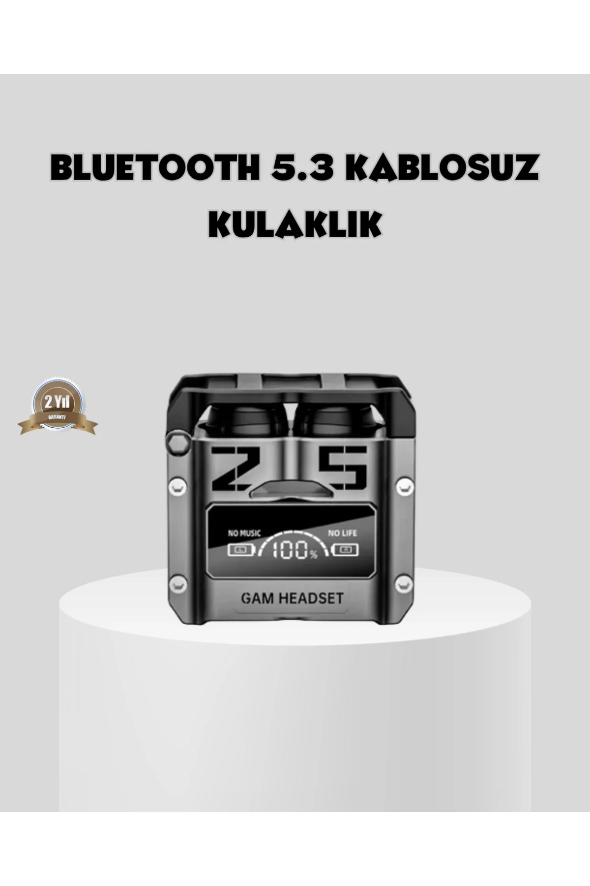 Gürültü Engelleyici Kablosuz Bluetooth Kulaklık – Oyun ve Müzik İçin Profesyonel Ses