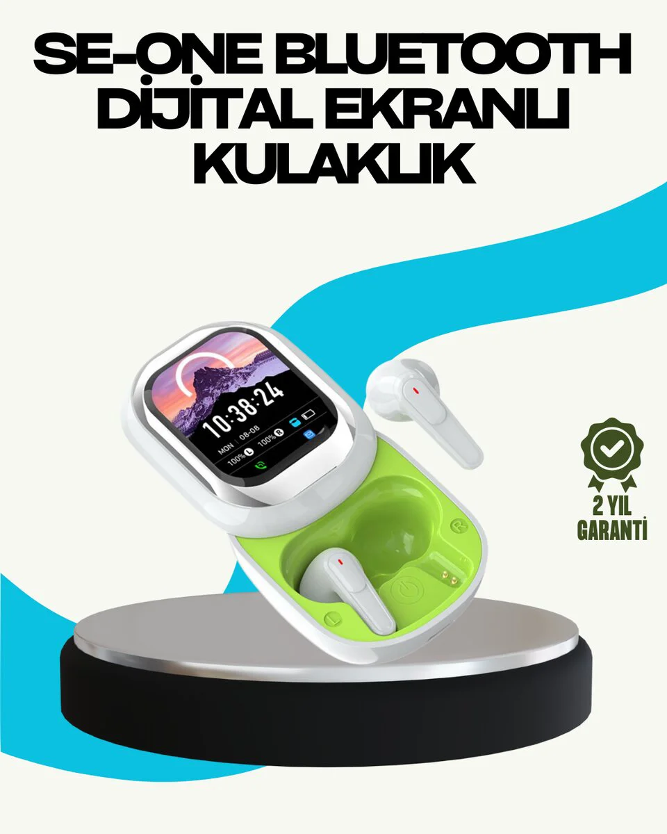 Gürültü Engelleyici Uzun Pil Ömürlü Stereo Bluetooth Kulak İçi Kulaklık - Aktif Gürültü Azaltma, Bluetooth 5.4, 150g Hafif