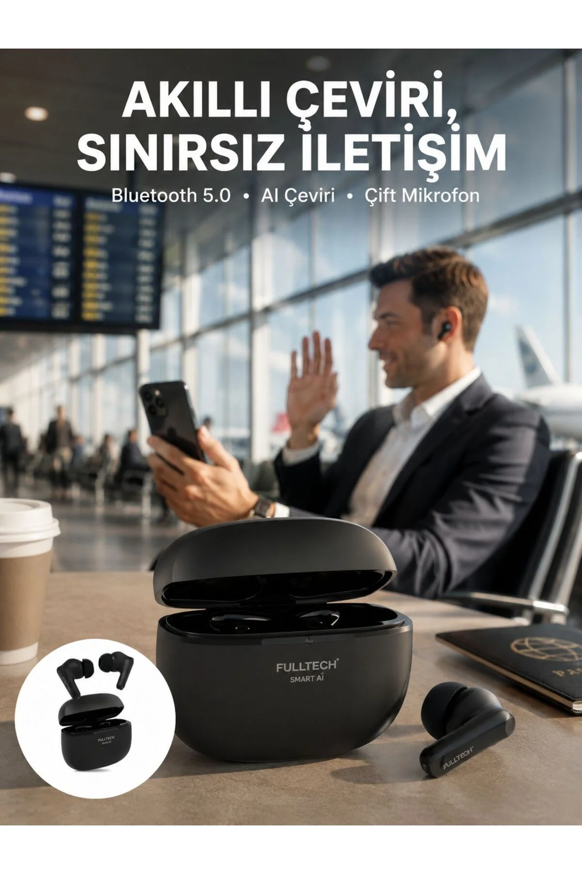 Gürültü Engelleyici TWS Kulaklık Uzun Pil Ömürlü ve Suya Dayanıklı Yeni Nesil Gürültü Engelleyici TWS Kulaklık Uzun Pil Ömürlü ve Suya Dayanıklı Yeni Nesil
