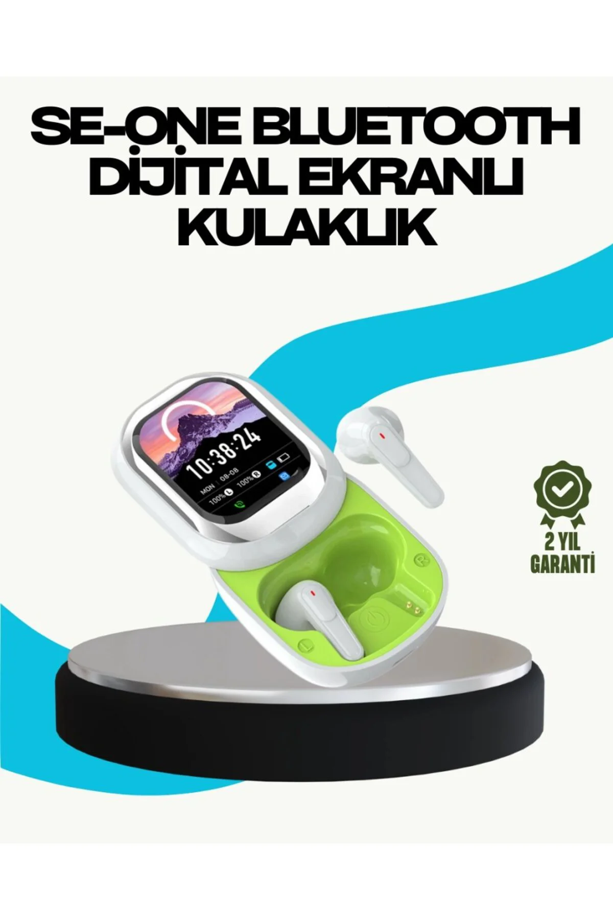 Gürültü Engelleyici Uzun Pil Ömürlü Stereo Bluetooth Kulak İçi Kulaklık