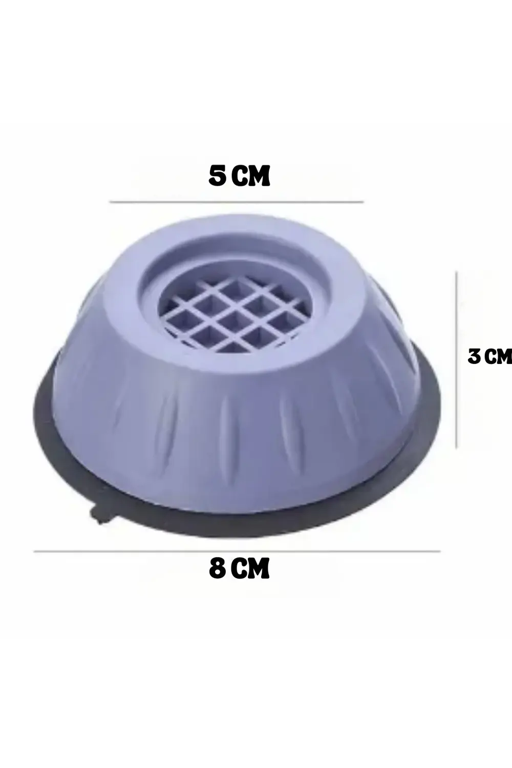 Gürültü Engelleyici Ve Kaymaz Titreşim Önleyici Kauçuk Ayak Pedle