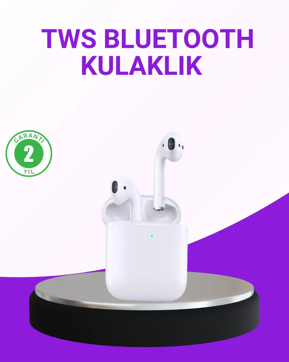 Gürültü Önleyici Bluetooth Kulaklık - iPhone Tüm Modellerle Uyumlu Stereo Kulaklık