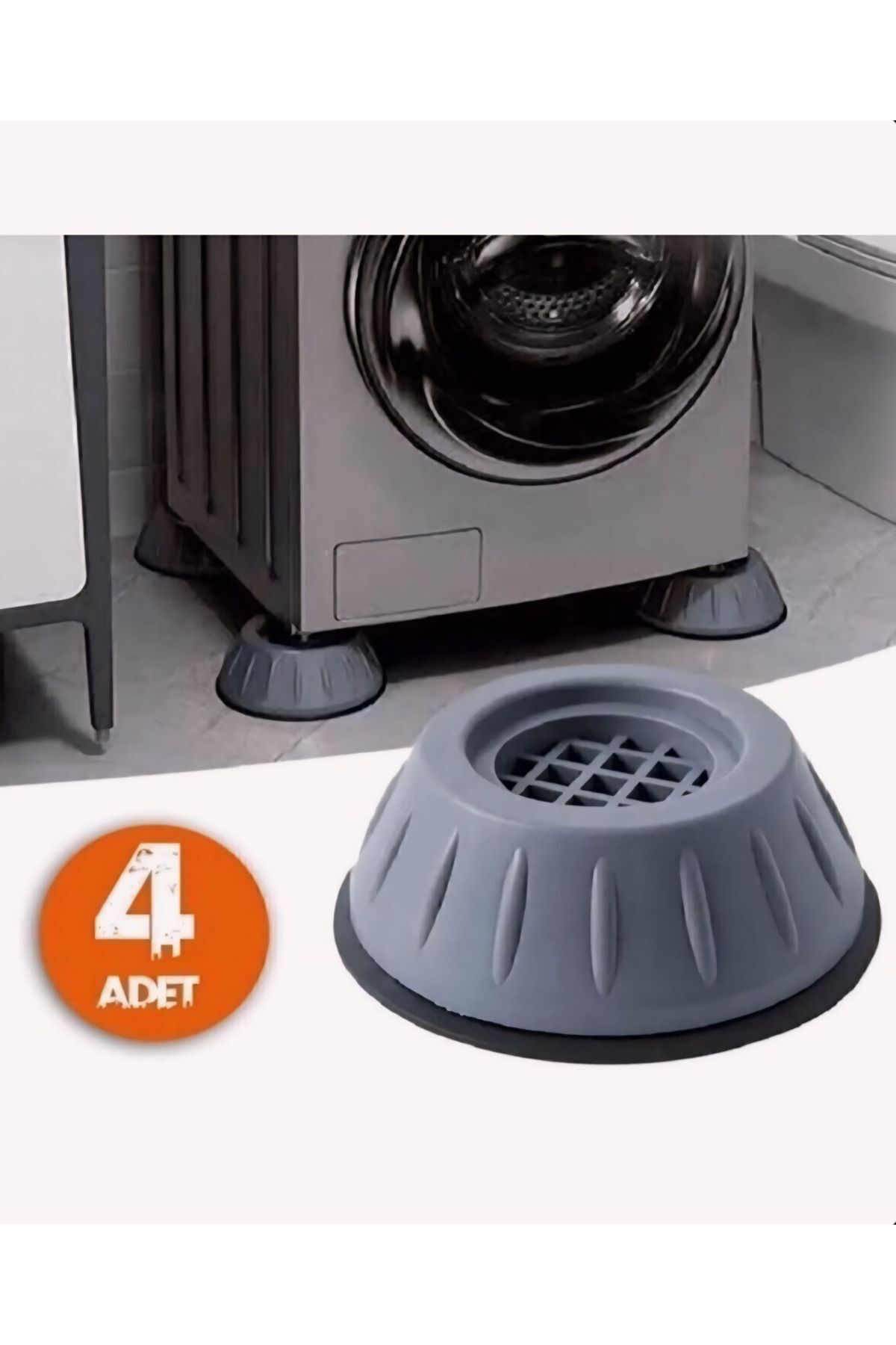 Gürültü Ve Titreşim Engelleyici Kaymaz Kauçuk Çamaşır Bulaşık Mak