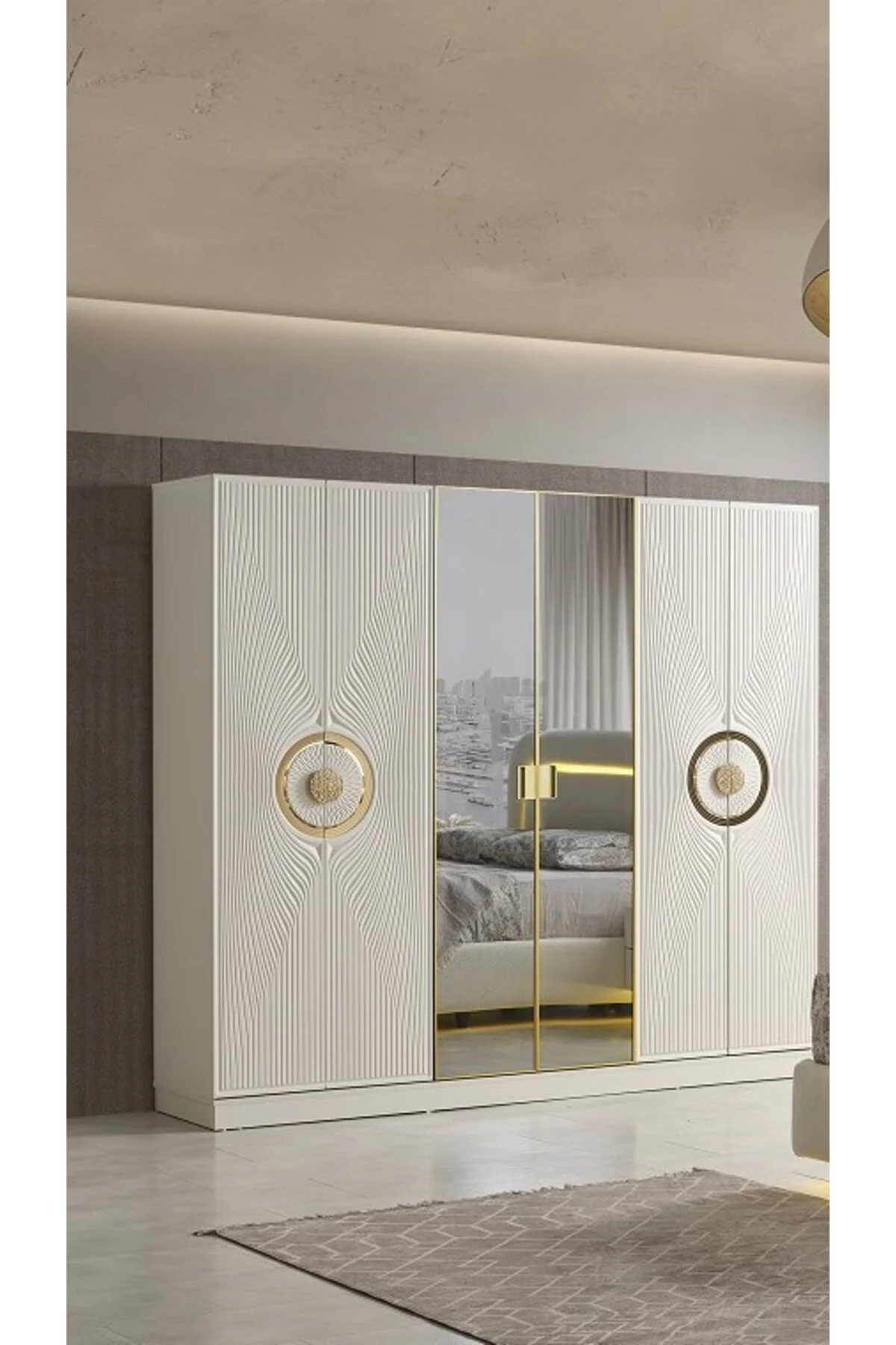 GUSTA MDF 6 KAPILI DOLAP Fiyatı, Yorumları ve Özellikleri