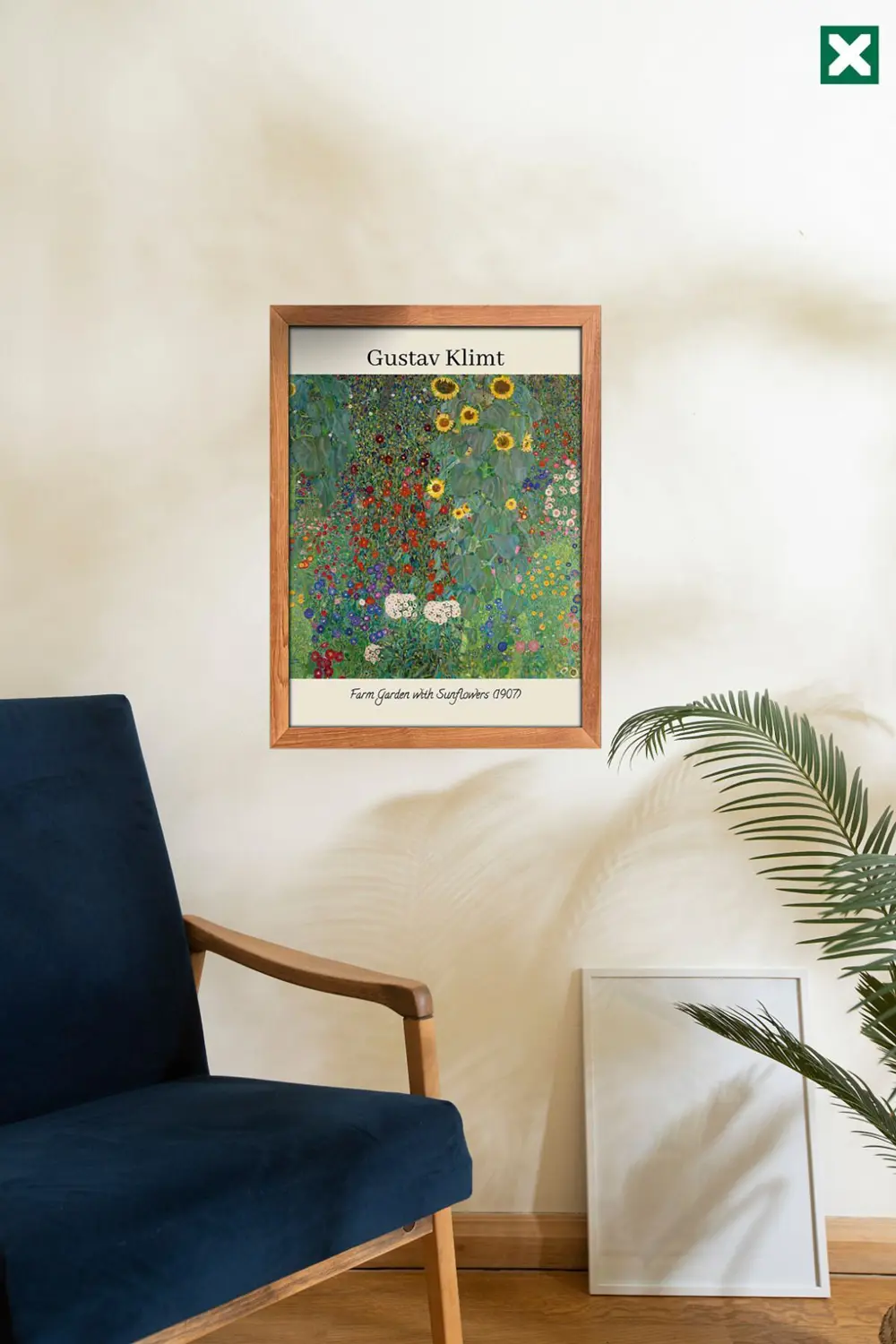 Gustav Klimt 3'lü Set, Çerçeve Görünümlü Modern Mdf Tablo ,