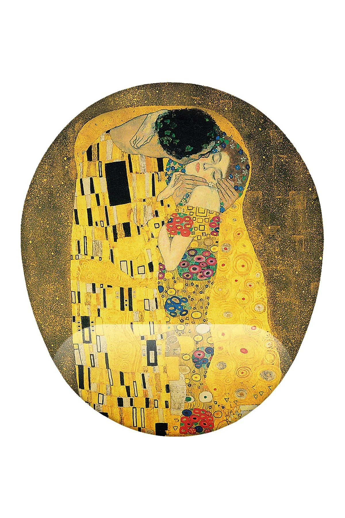 Gustav Klimt Kiss Bilek Destekli Mouse Pad Ergonomik Kaymaz Taban