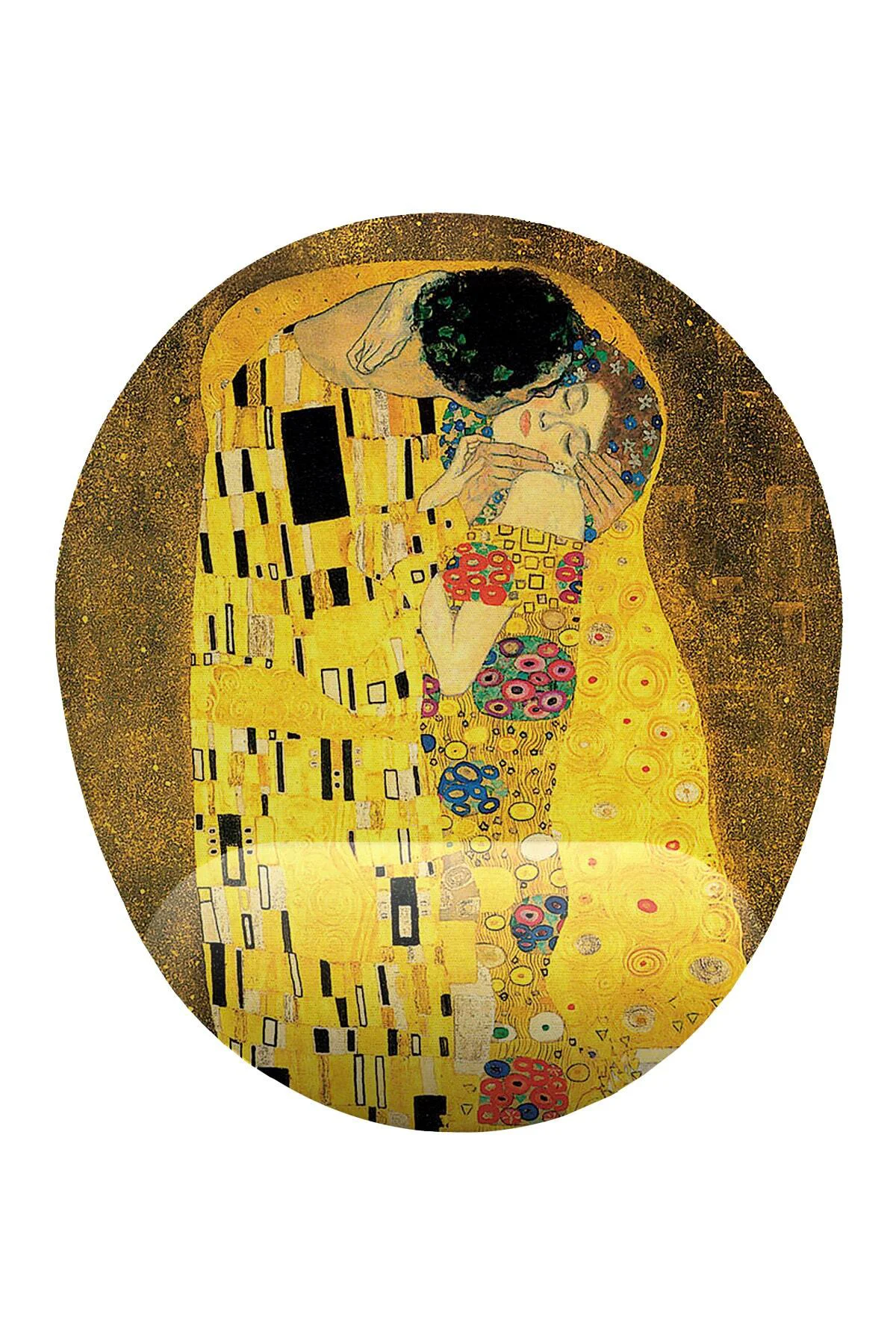Gustav Klimt Kiss Bilek Destekli Mouse Pad Ergonomik Kaymaz Taban