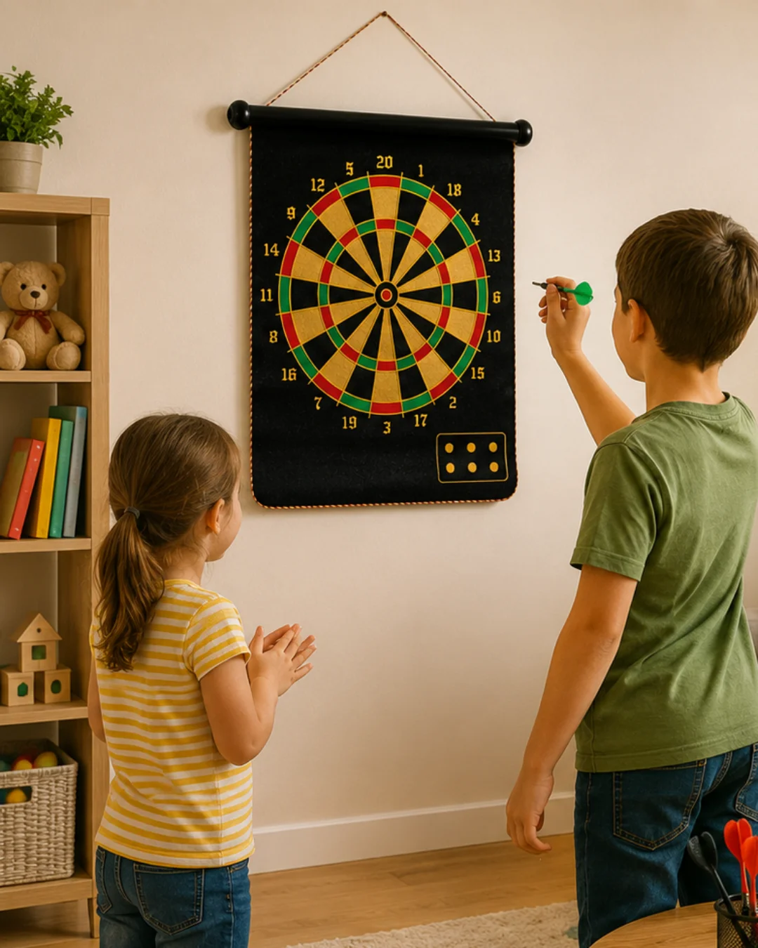Güvenli Manyetik Dart Seti 6 Dart Oklu Eğlenceli Hedef Oyunu Güvenli Manyetik Dart Seti 6 Dart Oklu Eğlenceli Hedef Oyunu