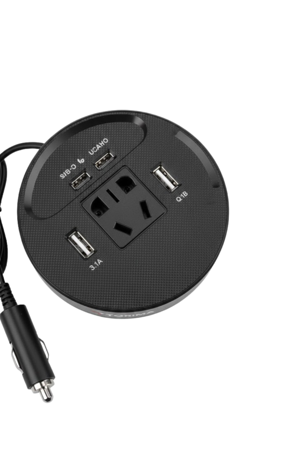 Güvenli Voltaj Korumalı Araç Power Inverter Çoklu Cihaz Desteği -