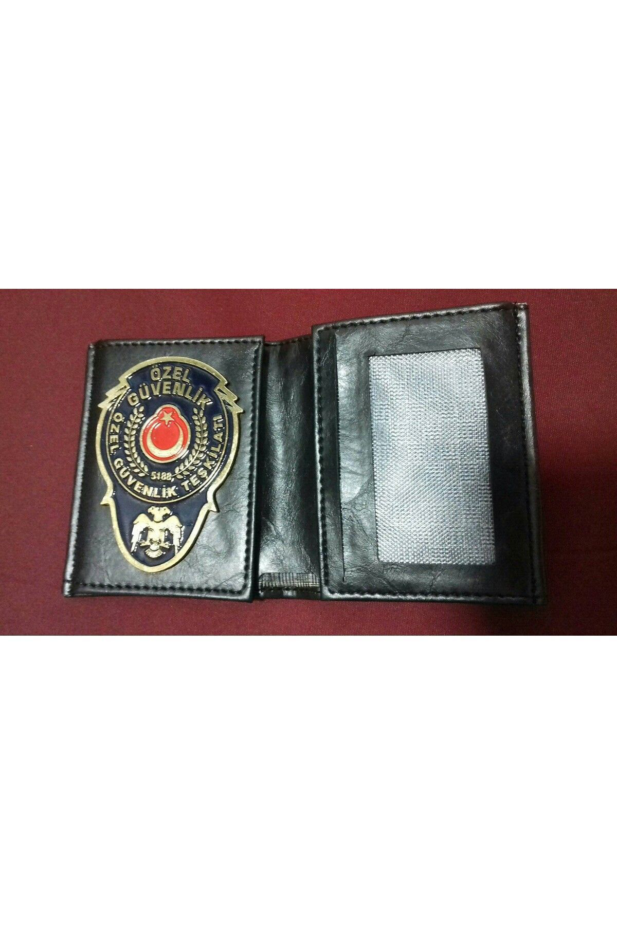 Sabra Güvenlik Bacak Kılıfı Özel Güvenlik Rozetli Cüzdan Ögg Palaska Sa