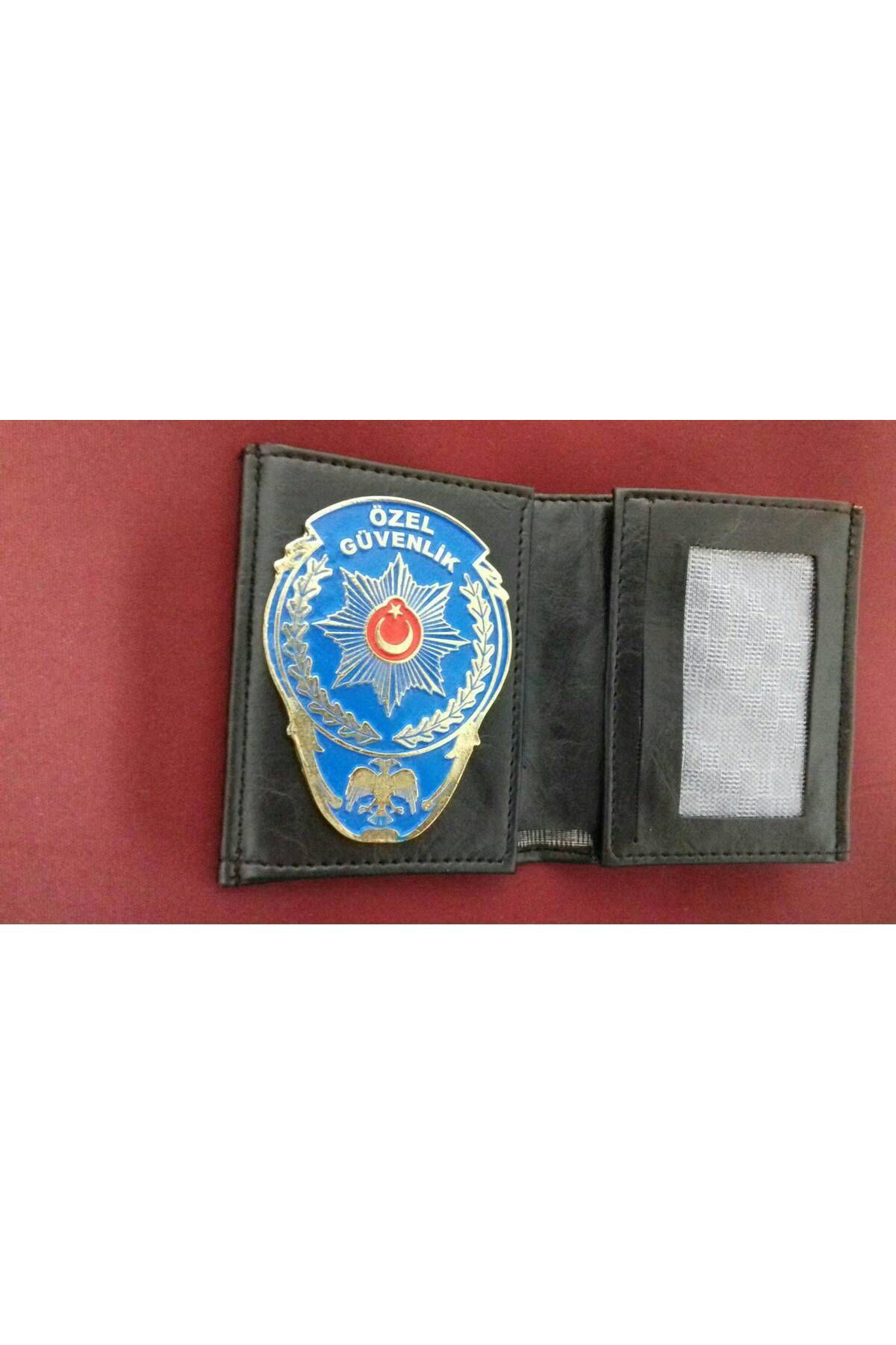 Aldatmaz Askeri Malzeme Güvenlik Bacak Kilifi Özel Güvenlik Rozetli Cüzdani Palaska Satin