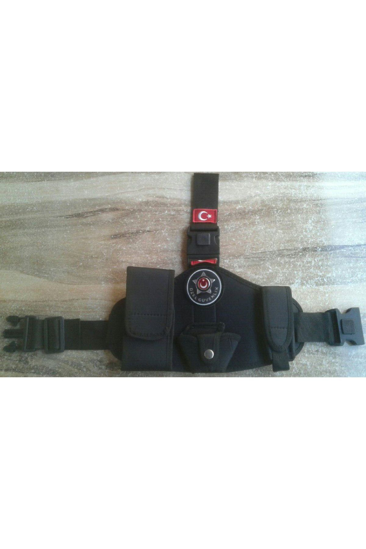 Aldatmaz Askeri Malzeme Güvenlik Bacak Kılıfı Özel Güvenlik Rozetli Cüzdanı Palaska,Satın