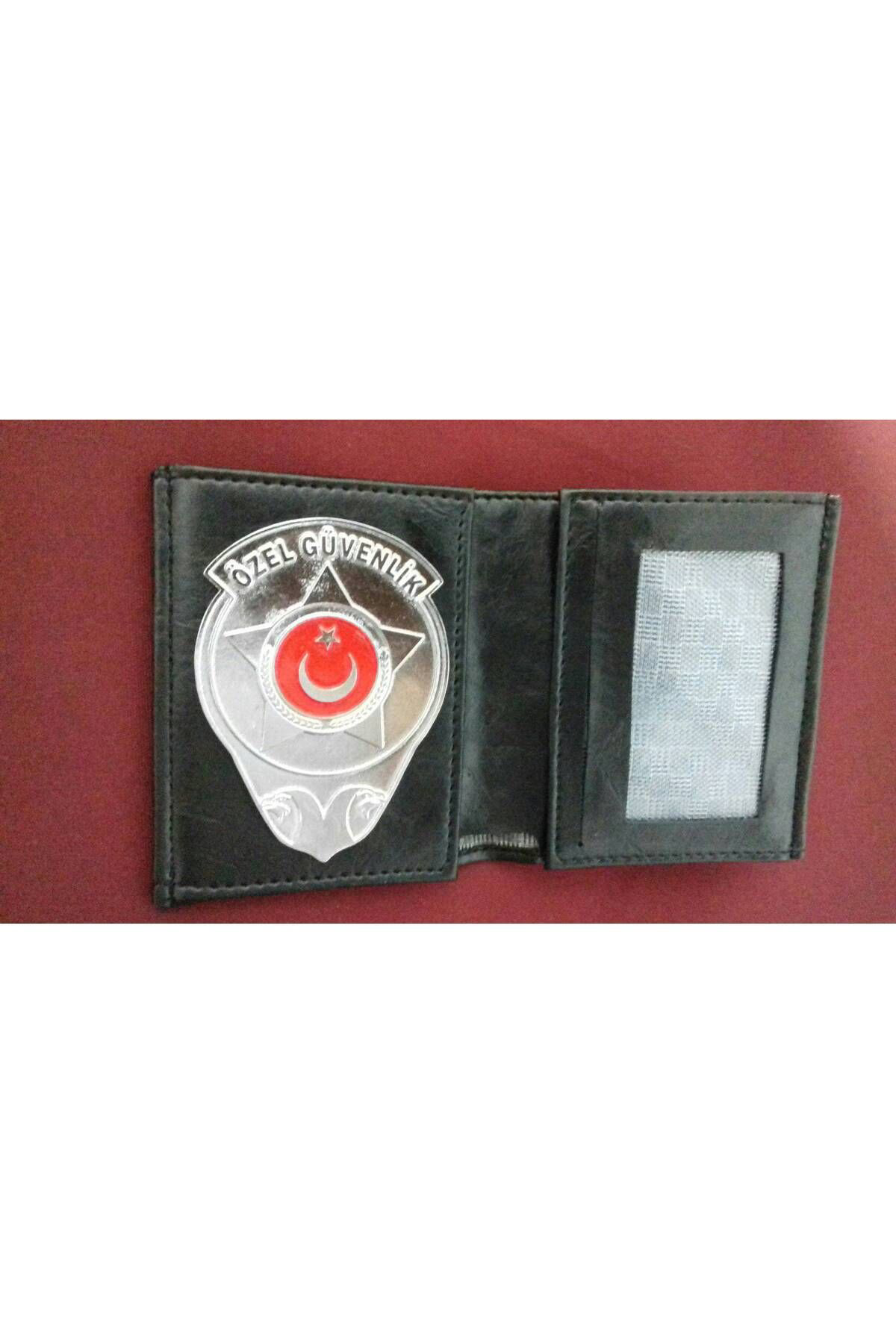 Aldatmaz Askeri Malzeme Güvenlik Bel Kilifi + Özel Güvenlik Rozetli Cüzdan Satinal-Sivile