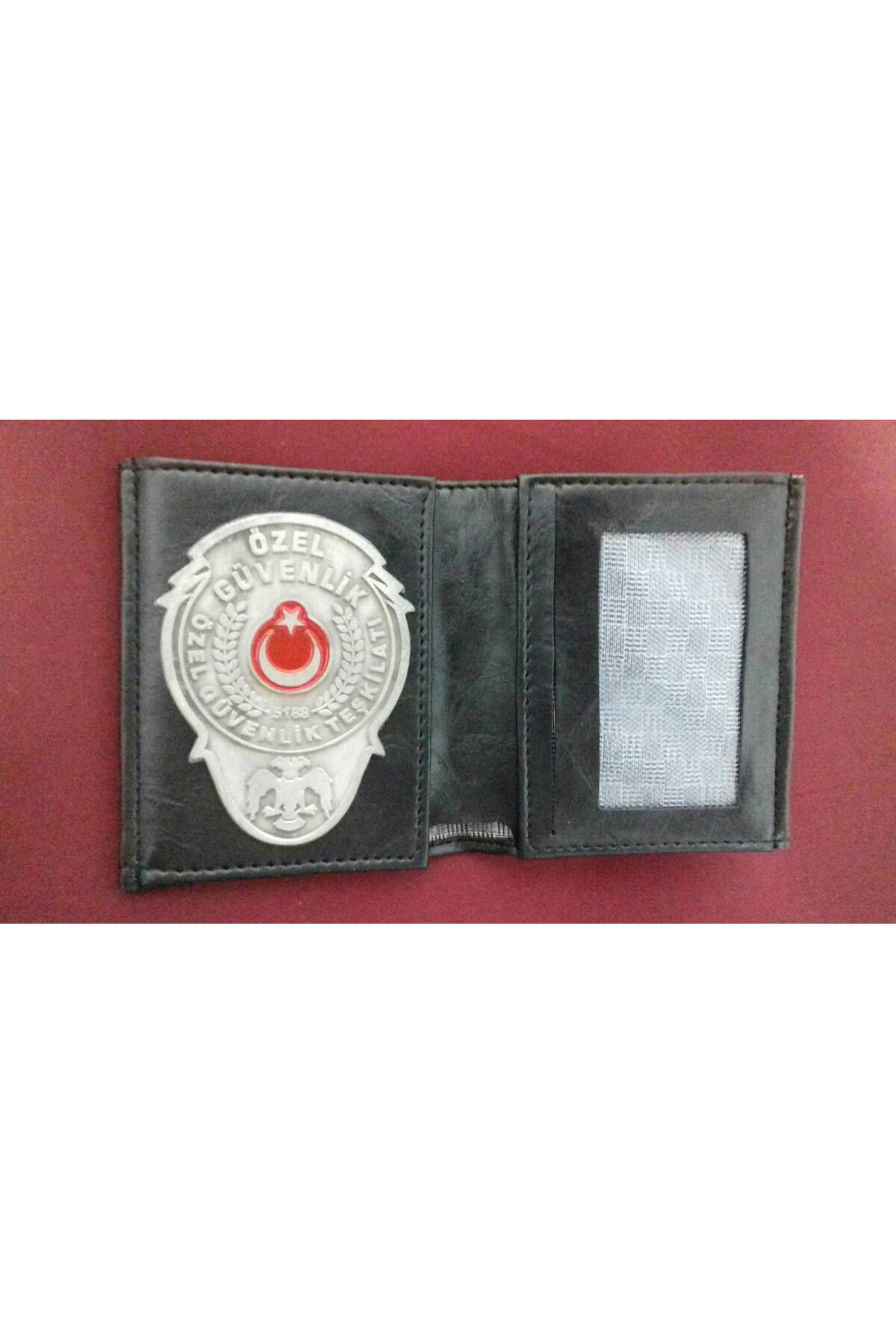 Sabra Güvenlik Bel Kilifi + Özel Güvenlik Rozetli Cüzdan Satinal-Sivile