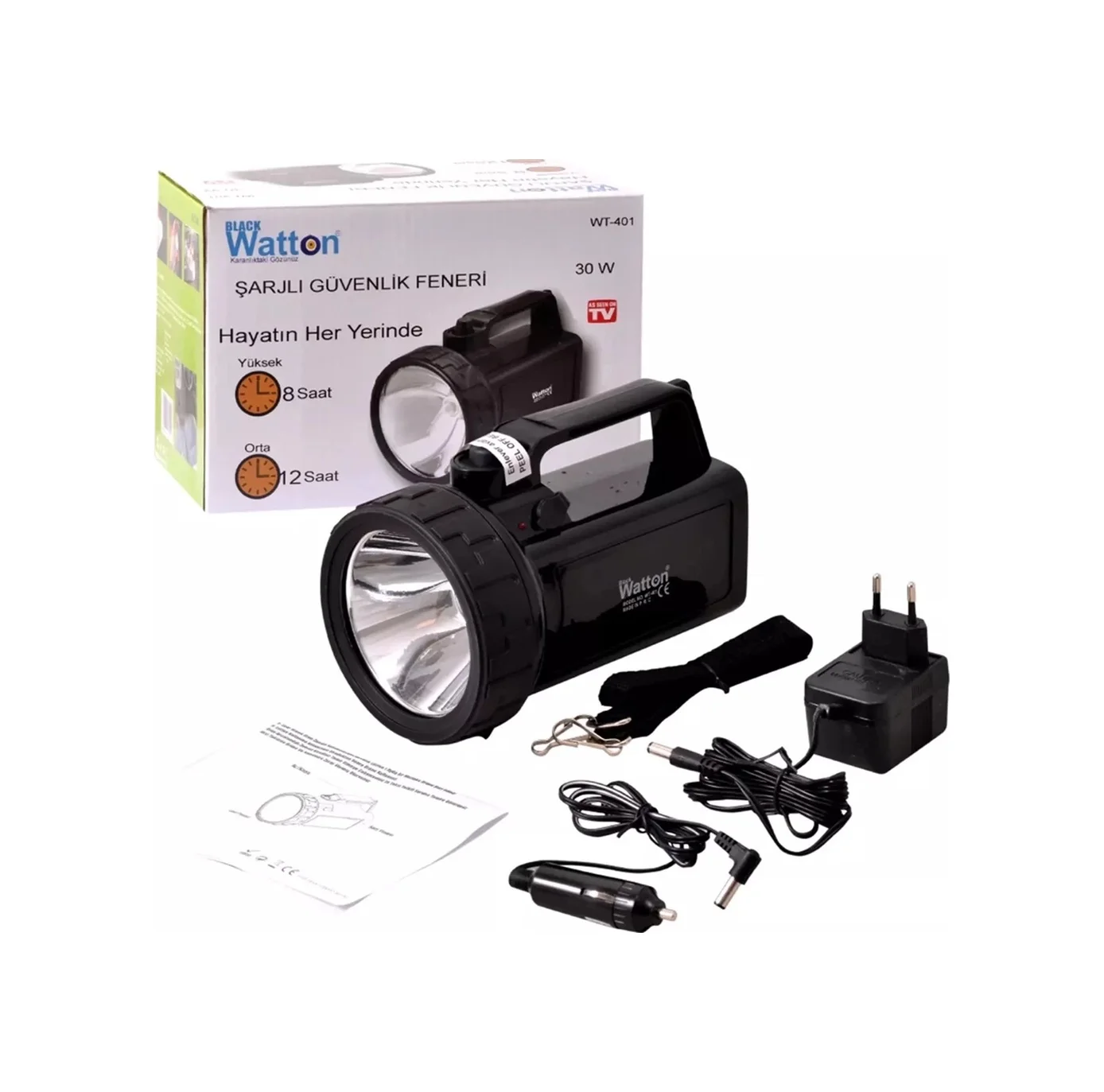 Güvenlik Feneri 30 W Kuvvetinde Wt-401 Diğer Güvenlik Feneri 30 W Kuvvetinde Wt-401 Diğer