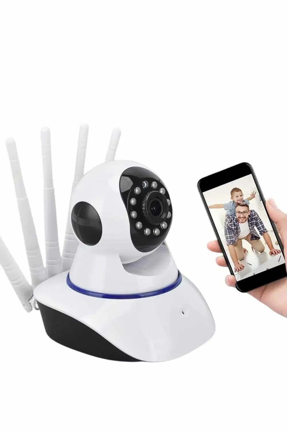 Güvenlik Kamerası Antenli Gece Görüşlü Sensörlü Harekete Duyarlı