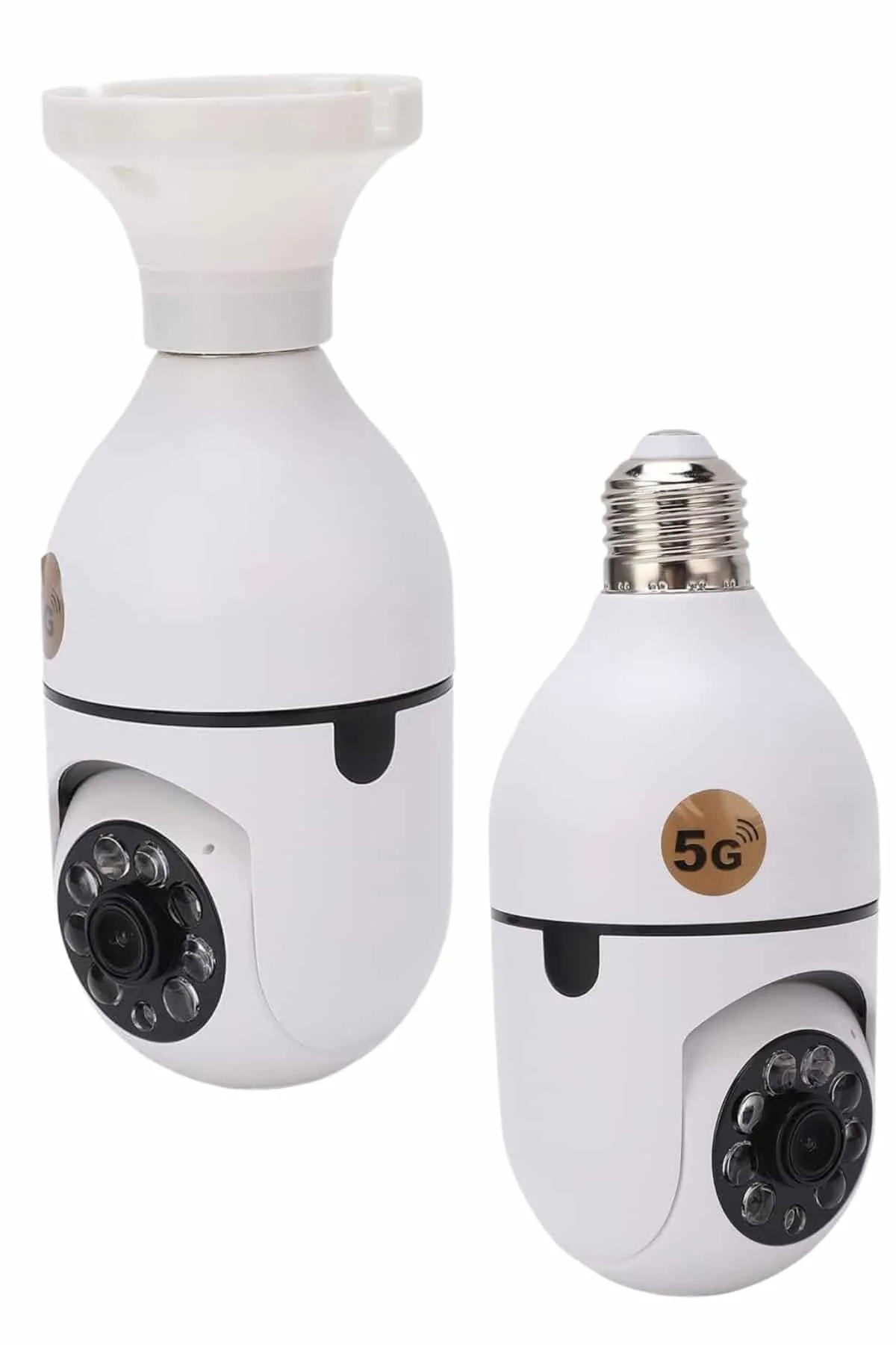 Güvenlik Kamerası Wi-Fi Özellikli 360 Derece Full Hd 1080p Ampül Kamera