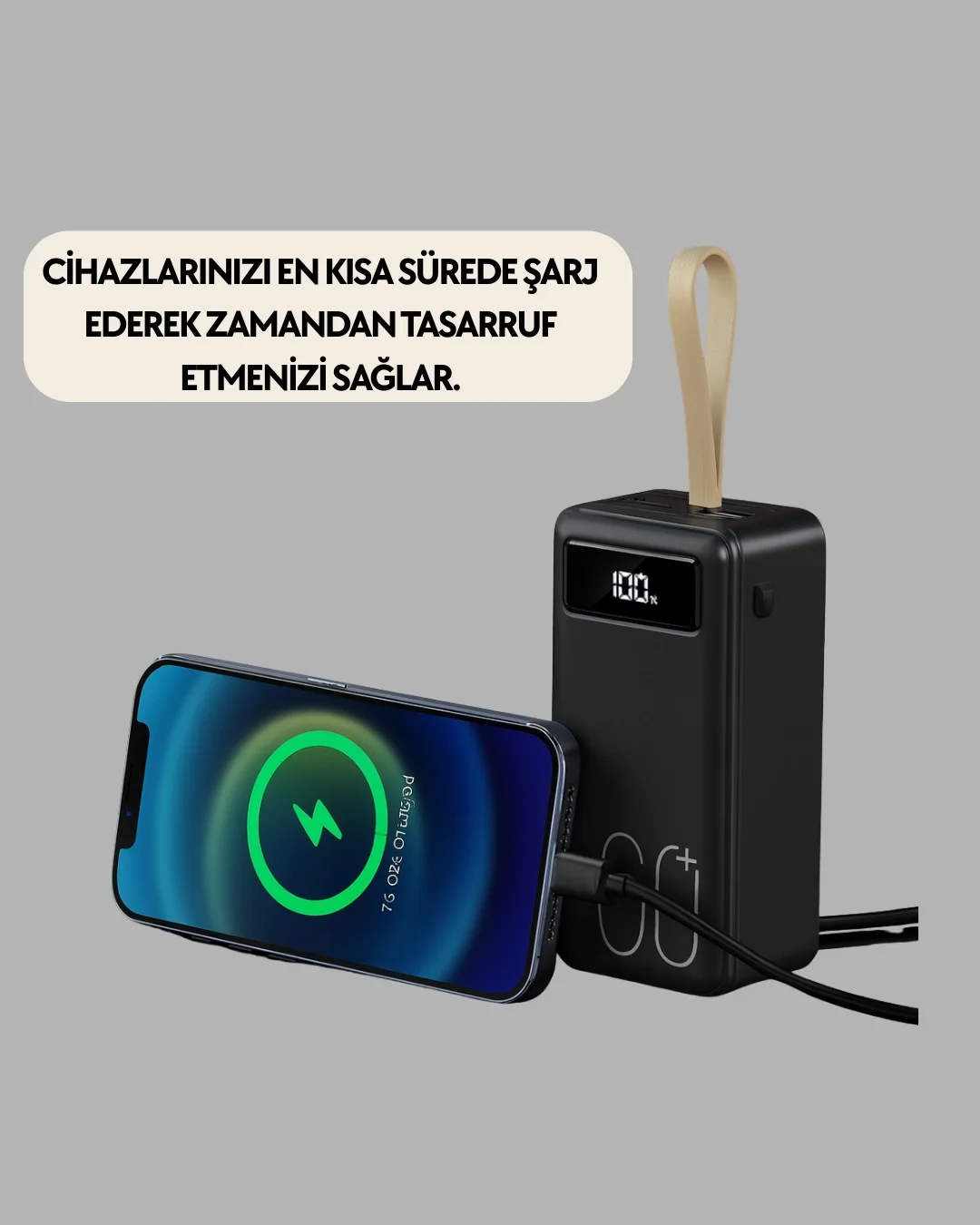 Güvenlik Korumalı Hızlı Şarj Özellikli Powerbank Yeni Nesil