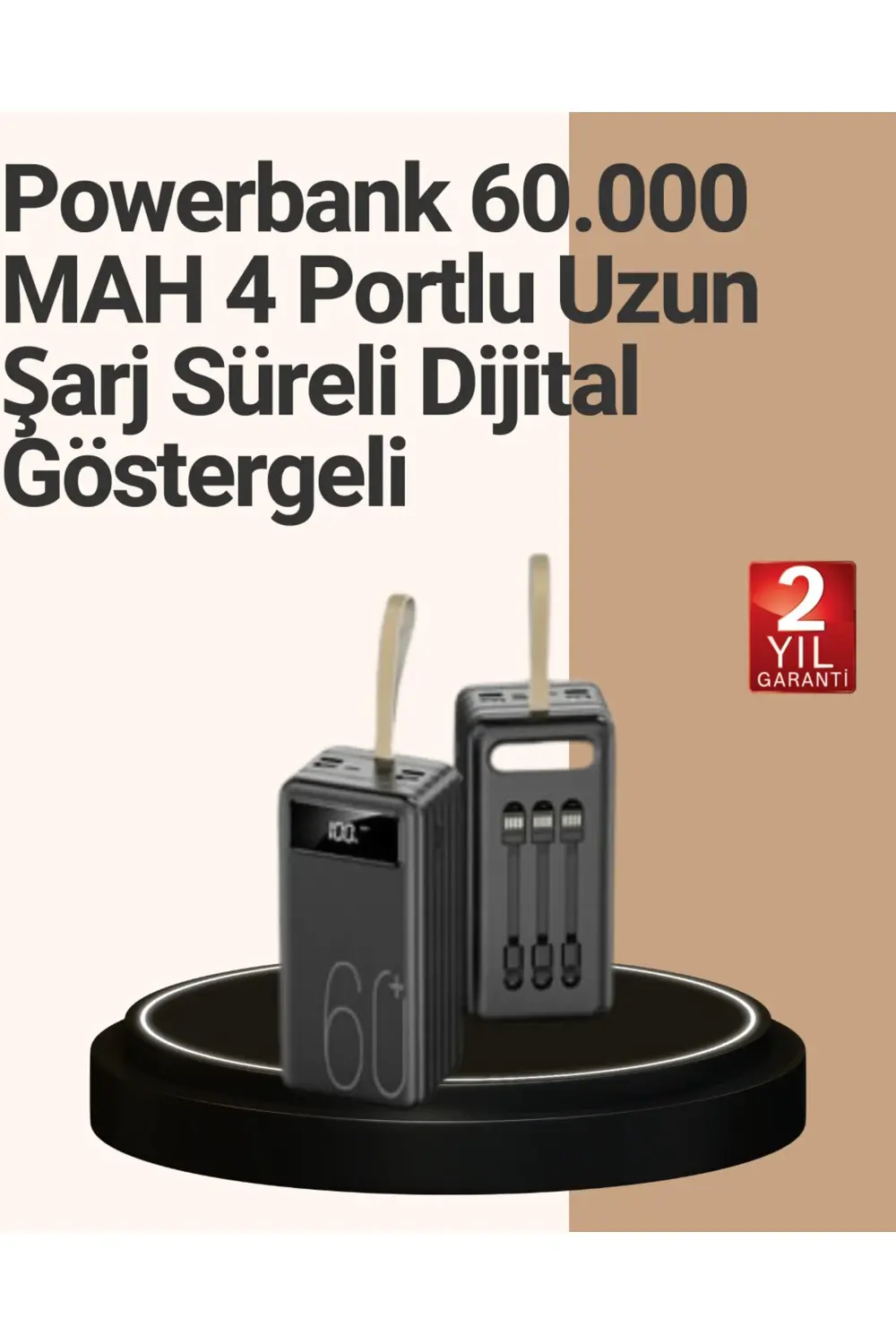 Güvenlik Korumalı Hızlı Şarj Özellikli Powerbank
