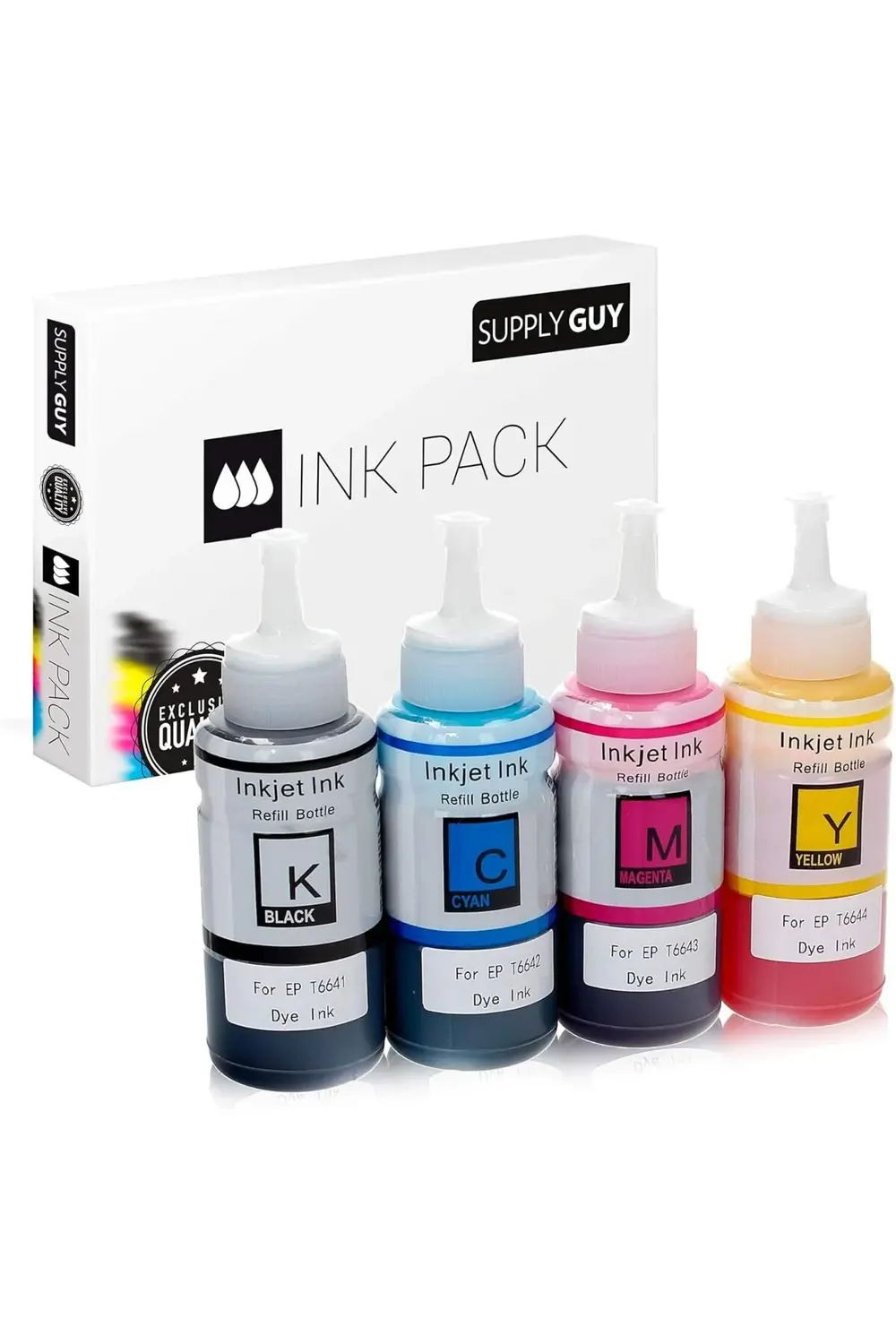 Guy Mürekkep Epson 664 ile Uyumlu EcoTank ET 14000 2550 2650 4500