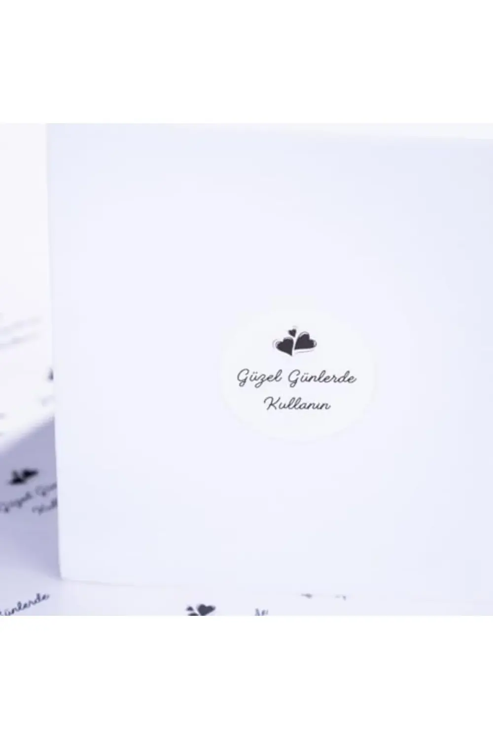 Güzel günlerde kullanın, yazılı sticker seti, kalpli, 525 adet 11