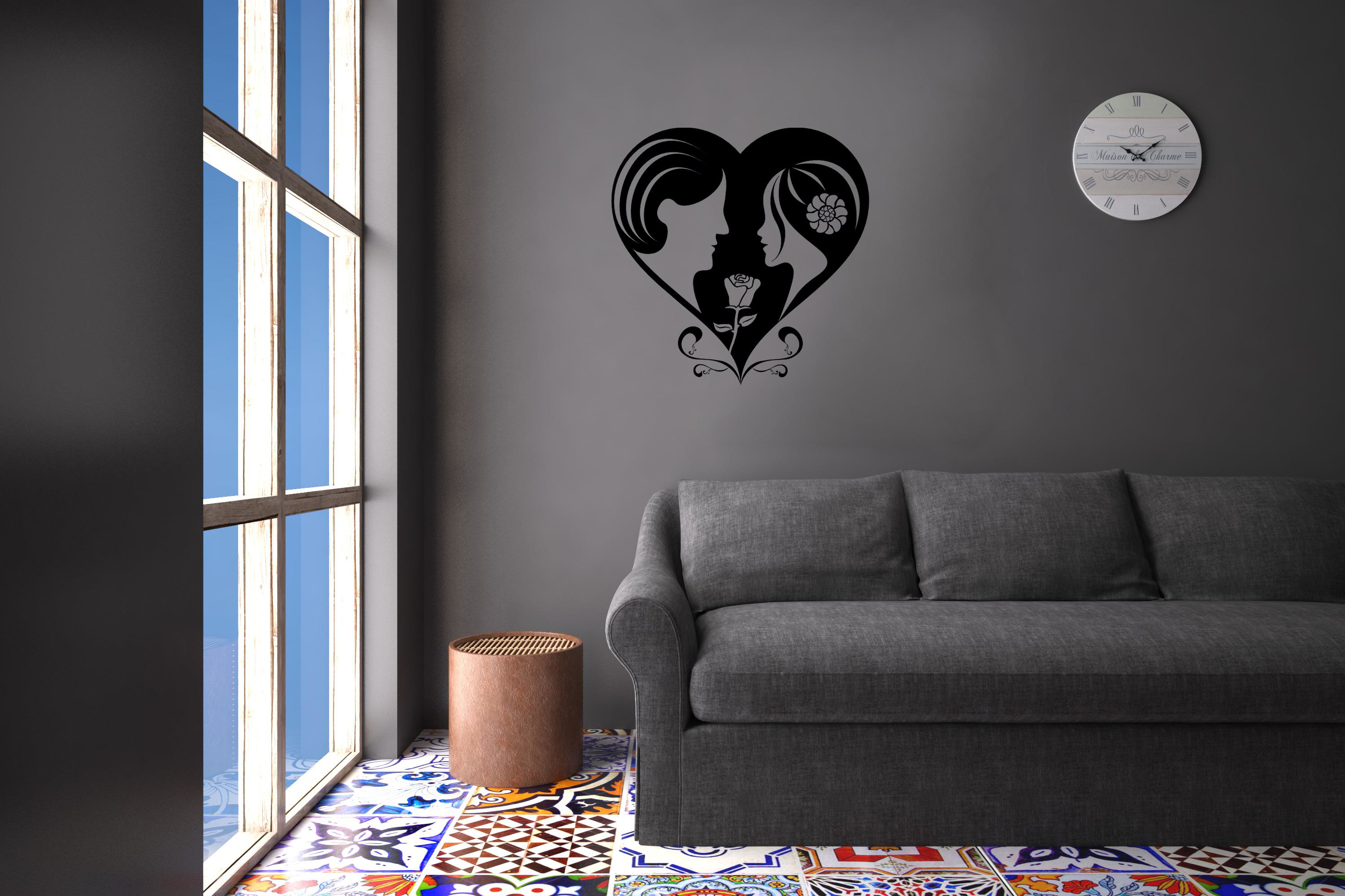 GÜZEL KALP FOLYO STİCKER