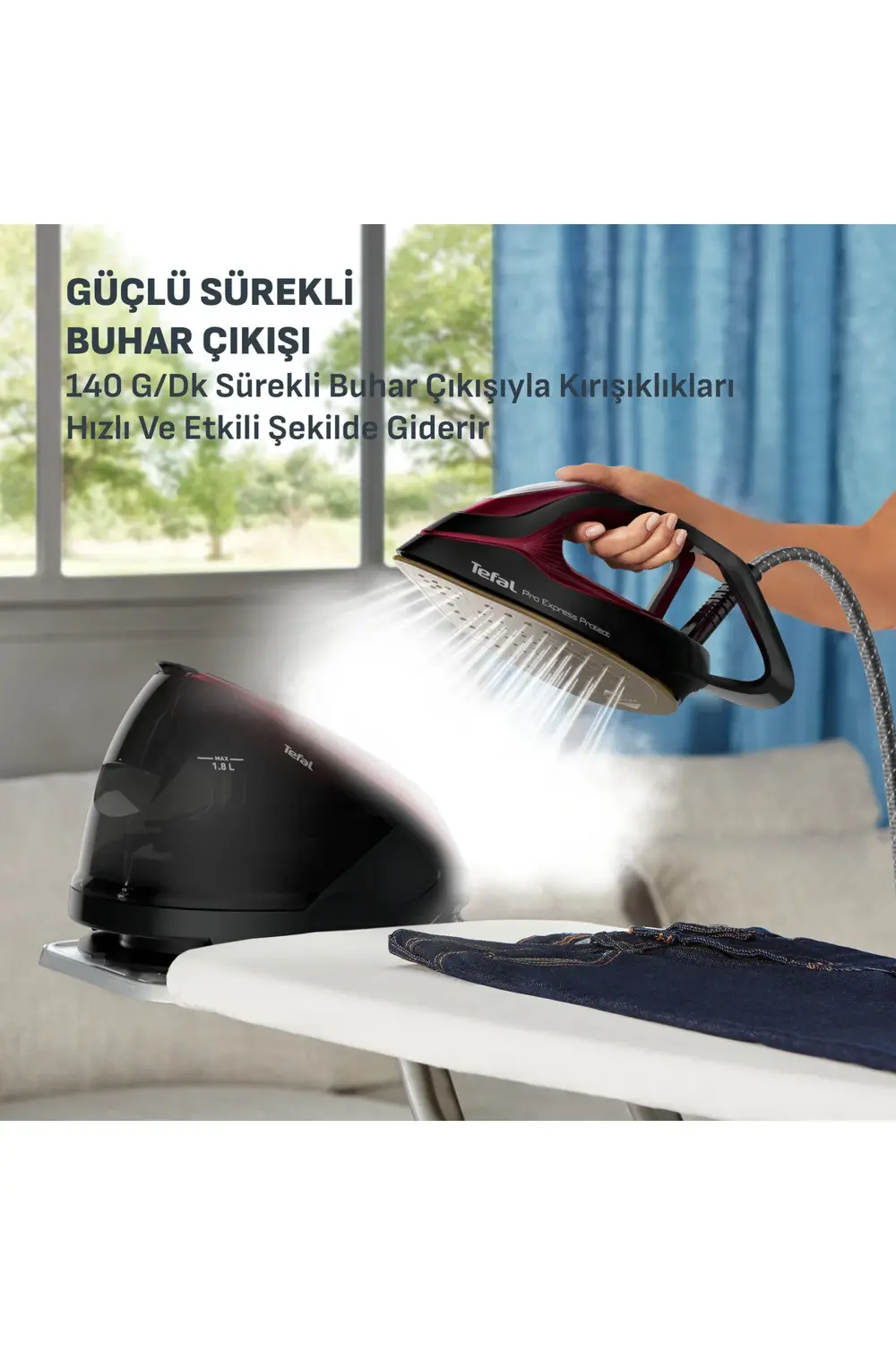 GV9230 Pro Express Protect 140 gr Sürekli ve 560 gr Şok Buharlı 2