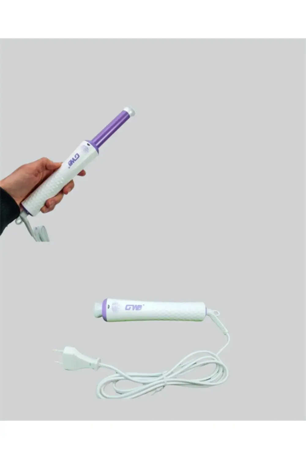 GW Saç Kıvırma Makinesi – 360° Döner Başlık, Negatif İyon Teknolo