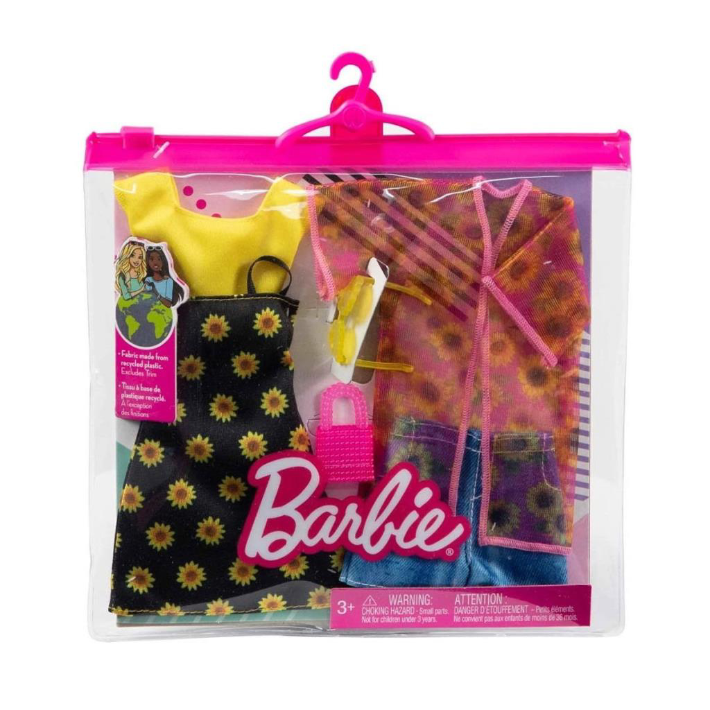 GWF04 Barbie'nin Kıyafet Koleksiyonu 2'li Paketler / +3 yaş GWF04 Barbie'nin Kıyafet Koleksiyonu 2'li Paketler / +3 yaş