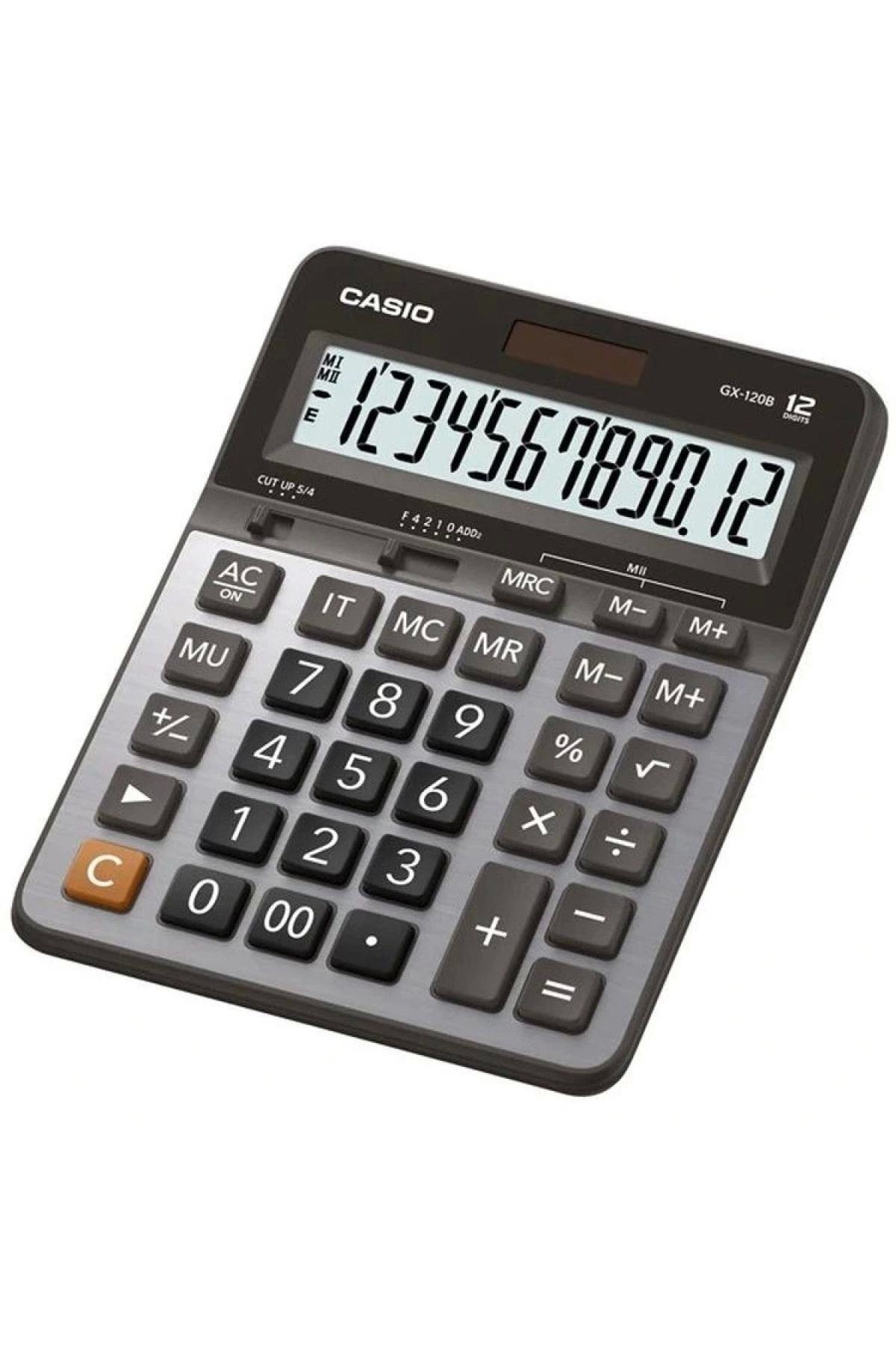 Casio Gx-120B 12 Hane Masaüstü Hesap Makinesi