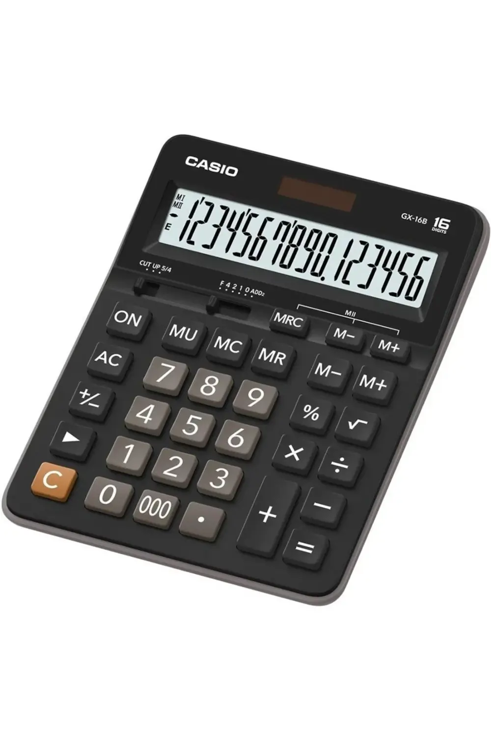 Gx-16b Büyük Boy Masaüstü 16 Hane Hesap Makinesi Siyah