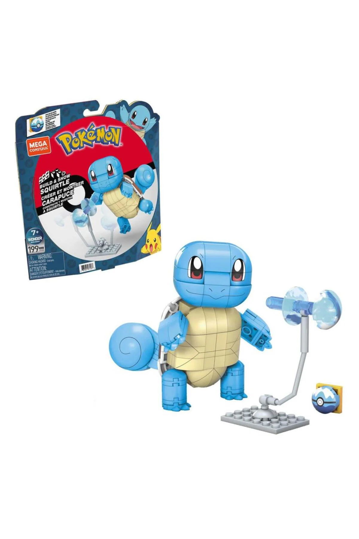 GYH00 Squirtle - Yap ve Oyna Figürler 199 parça +7 yaş/Bay Her Telden/ Bay Her Telden